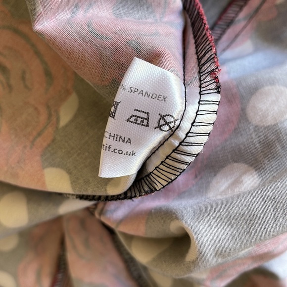 COLLECTIF | Delores Polka Dot Rose Print Doll Dress - Picture 11 of 11